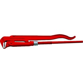 USAG 305 N 03050002 Pipe Wrench Swedish Pattern with Clamps Straight 90 Degree
