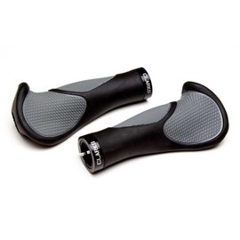 Clarks Cycle Systems CE-233 Ergonomic Lock-On Grips, Black, 130mm