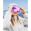 Findway Ski Goggles for Glasses Wearers Men Women Snowboard Goggles
