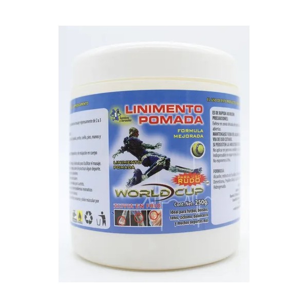 Linimento Pomada Calentamiento Muscular 250 Gr - Producto Original de