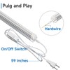 SHINESTAR 4FT Led Shop Lights, 40W 5000LM 5000K LED Shop
