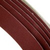MACHSWON 5 Pack Cloth Sanding Belts Sanding Paper Sanding Belts