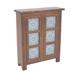 Classics by Handley Dollhouse Pie Safe, Walnut