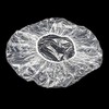 Disposable Shower Caps, Transparent, Pack of 100, Plastic Shower Caps,