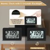Atomic Alarm Clock - 6 inch Battery Operated Digital Clock