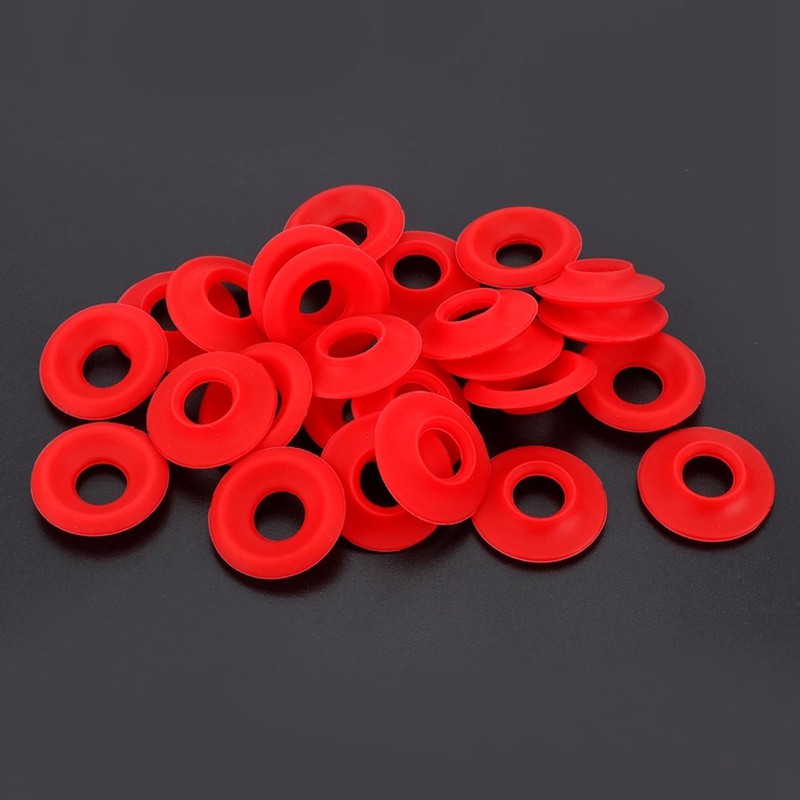 25PCS Silicone Rubber Gaskets Washer, Water Bottle Top Lid Gasket