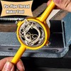 Treki 6Pcs PVC Pipe Thread Maker Tool, Plastic Pipe Round