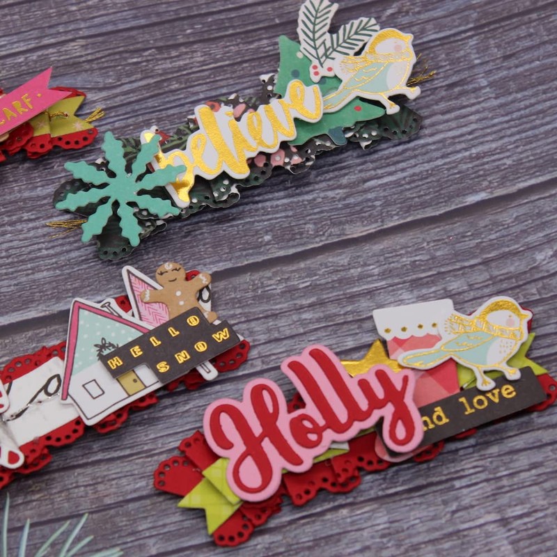 KSCRAFT Shabby Chic Ruffles Metal Cutting Dies Stencils for DIY