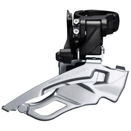 Shimano Deore Trekking FD-T6000 Front Derailleur 3x10 clamp high down swing black 2018 Mountain Bike Front derailleur