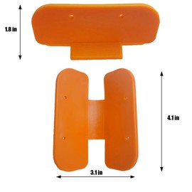 NXPOXS BullNose Corners Trim Gauge for 10-030 Crown Molding 1pack