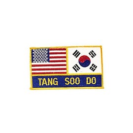 USA Korea - Tang Soo Do Patch - 4 Dia.