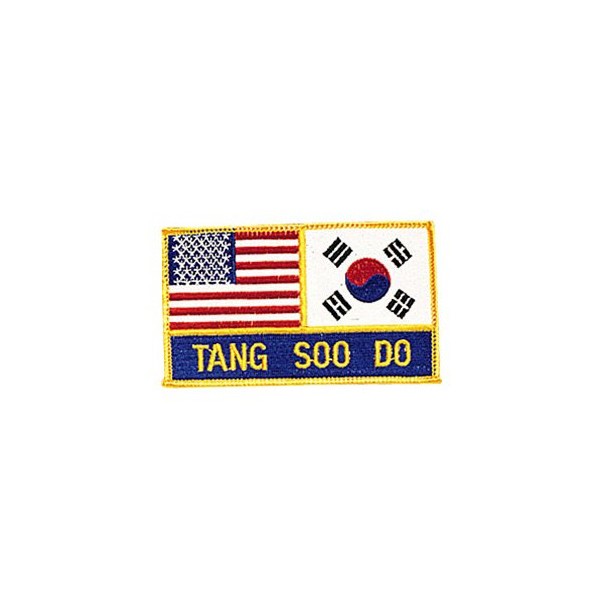 USA Korea - Tang Soo Do Patch - 4 Dia.