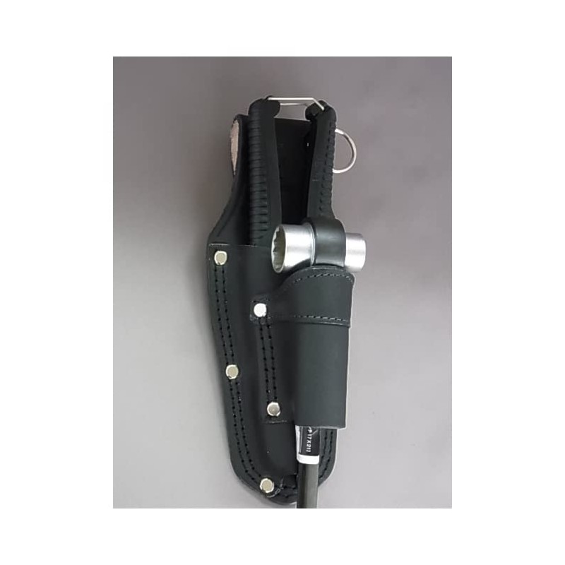 Tobiichi LX-03 Black Leather Tool Holder Mini Cutter with Ratchet