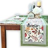 Sweet Us Vineyard Harmony Floral Cotton Table Runner and One