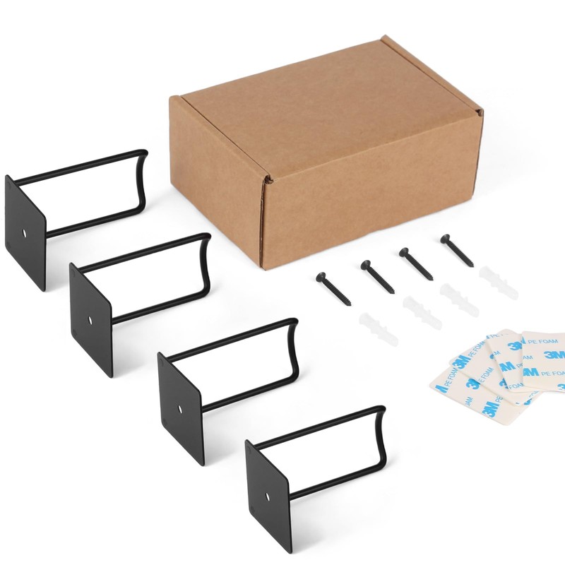Everlling Cowboy Hat Holder, 4 Pcs 3.5Inch for Wall Adhesive,