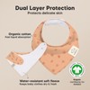 8-Pack Organic Baby Bandana Drool Bibs - Stylish Unisex Bandana