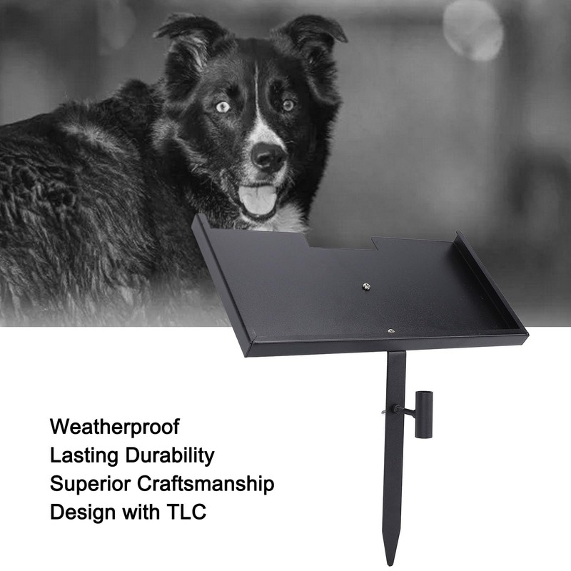 Grave Marker Stand, Heavy Duty Iron Memorial Stone Stand for