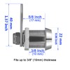 Toolbox Lock Tubular Cam Replacement Lock Hook Cam Keyed Alike