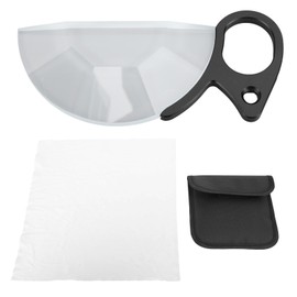 79mm Handheld Subtle Kaleidoscope Prism Semicircular Glass Filter Special Effects Filter Optical Glass Prism SLR Camera Accessories