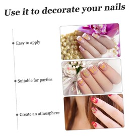 BIUDECO 8sheets Butterfly Nail Art Stickers Manicure Decoration Eye-catching Designs for Unique Nail Beauty Random Styles Safe Material