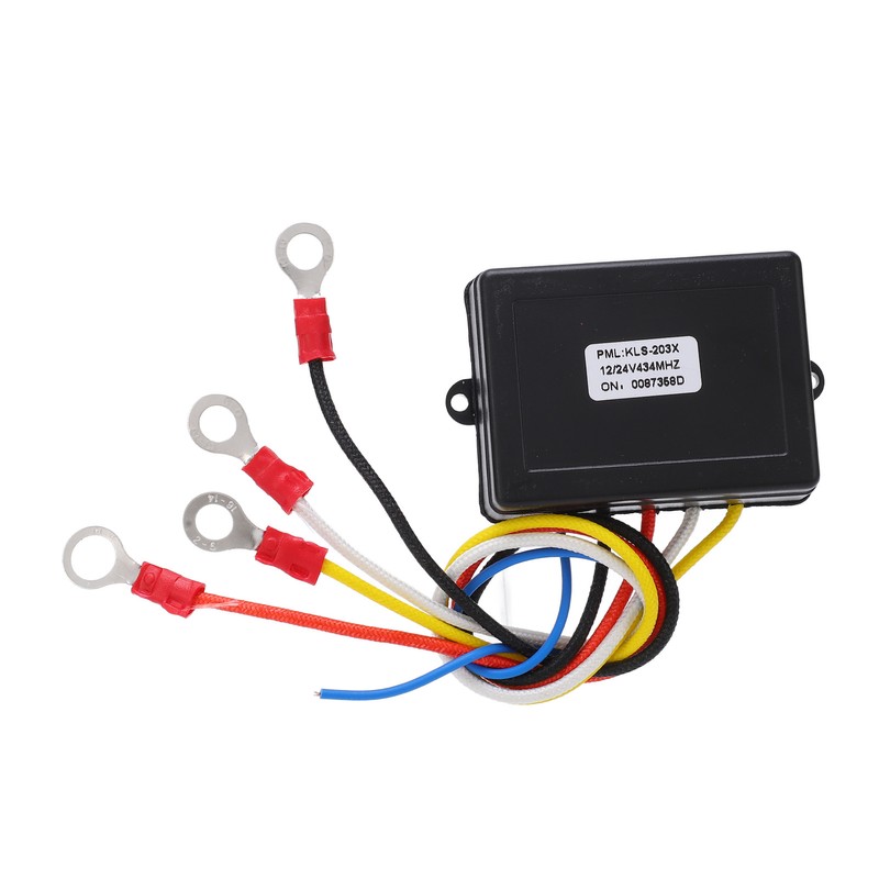 Wireless Winch Remote Control Kit 434MHZ Receiver 12V 24V Switch