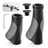 GlasFlength Ergonomic Bicycle Grips MTB Bicycle Handlebar Grips Mountain Bike