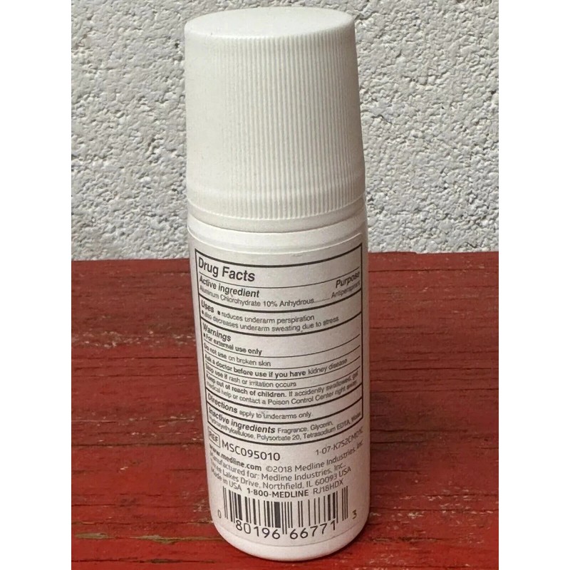 Medline 3 Medline Roll On Anti-Perspiran