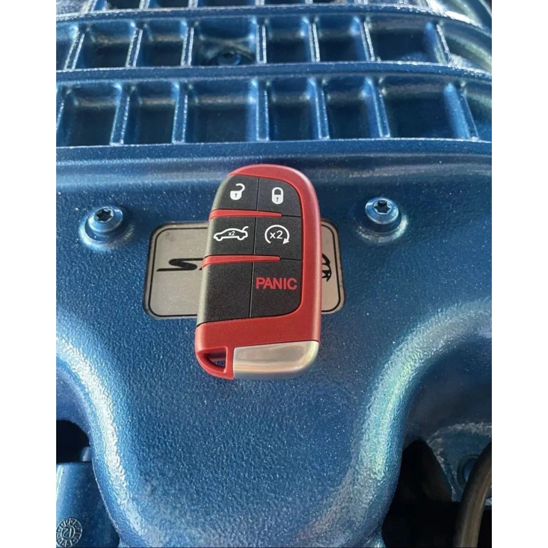 SRT Red SRT Hellcat Key FOB (SHELL CASE ONLY) Dodge