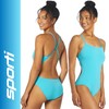 Sporti HydroLast Micro Back One Piece Swimsuit - Turquoise Blue