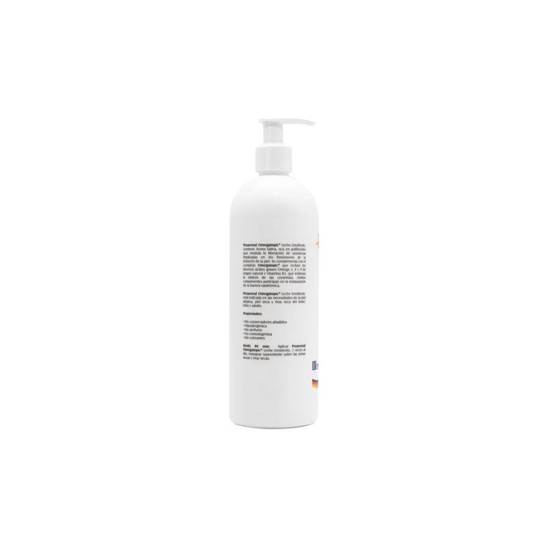 Proavenal Omegatopic Leche Emoliente Hidratante 500ml | Hidratación Avanzada para