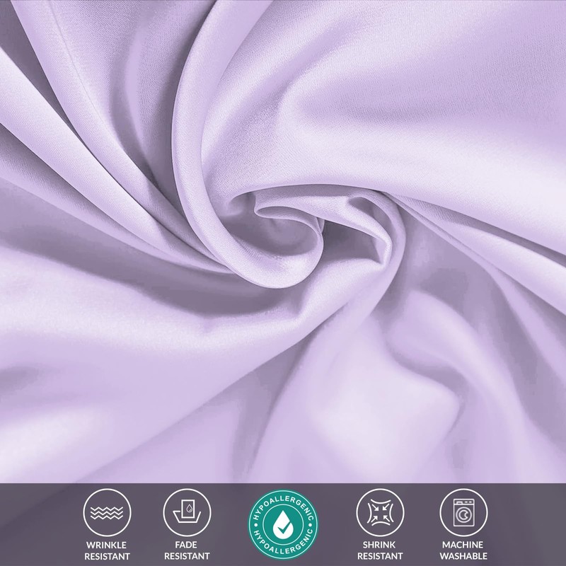 Pamposh Satin Silk Pillowcases For Hair And Skin 2 Pack