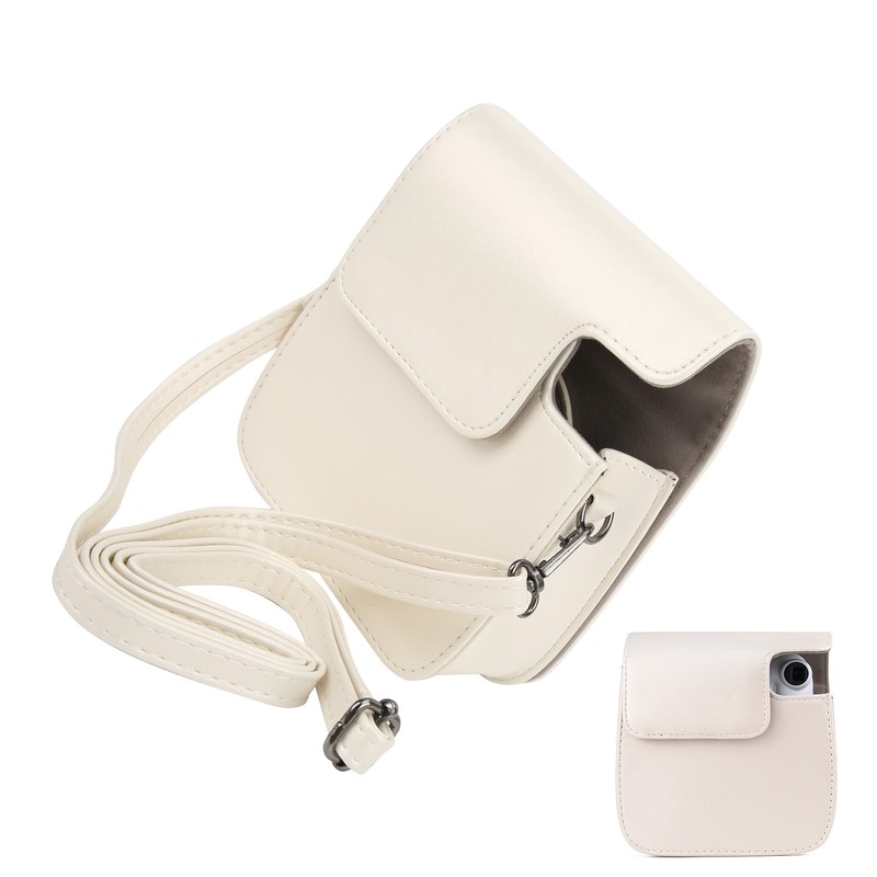PU Leather Case Bag with Adjustable Shoulder Strap for Instax