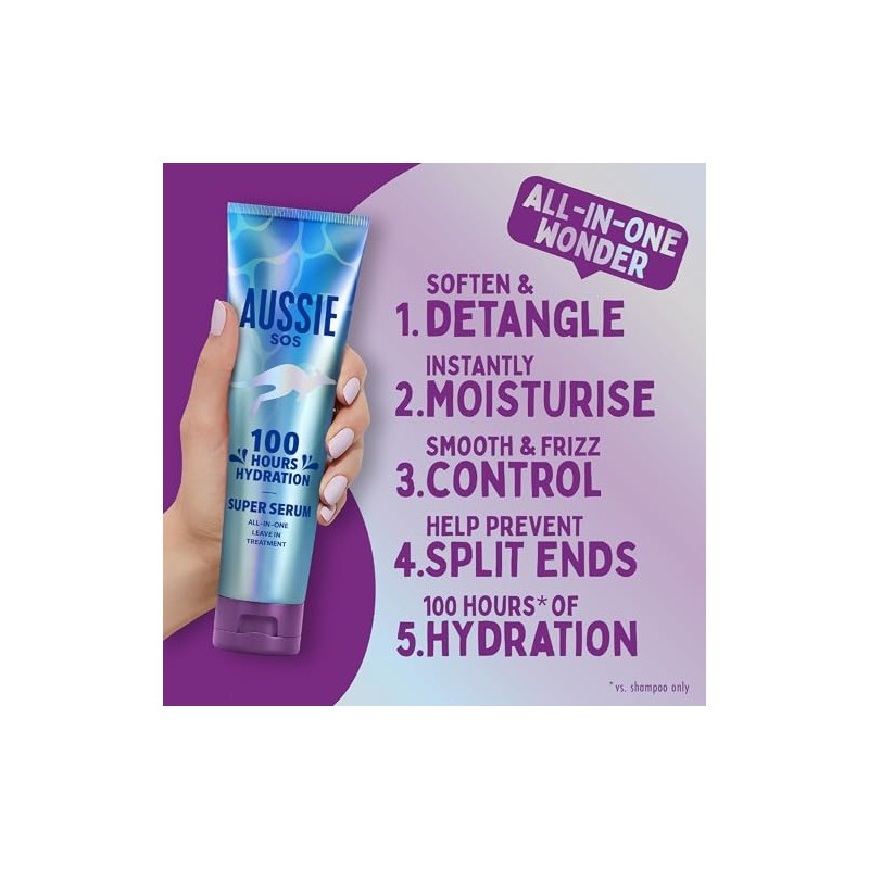 Aussie SOS Repair & Revive Bundle: Shampoo 300ml , Conditioner