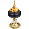 KESYOO Tibetan Incense Burner Holder Arabian Incense Holder for Bakhoor