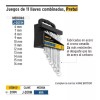 Pretul Juego Llaves Combinadas, 11 Pz, Milimétricas, Pretul 21991