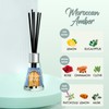 Xcleen 3 Pack Reed Diffuser, Scented Oil Diffuser with 15