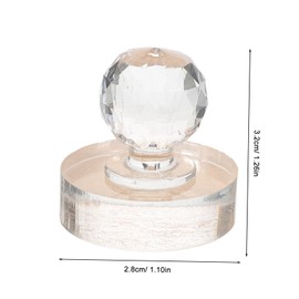 Ipetboom Eyeshadow Pressure Stamper Tool Durable Highlighter Repair Tool for Makeup Compacts Lightweight and Portable for Eyeshadow and Blush Application