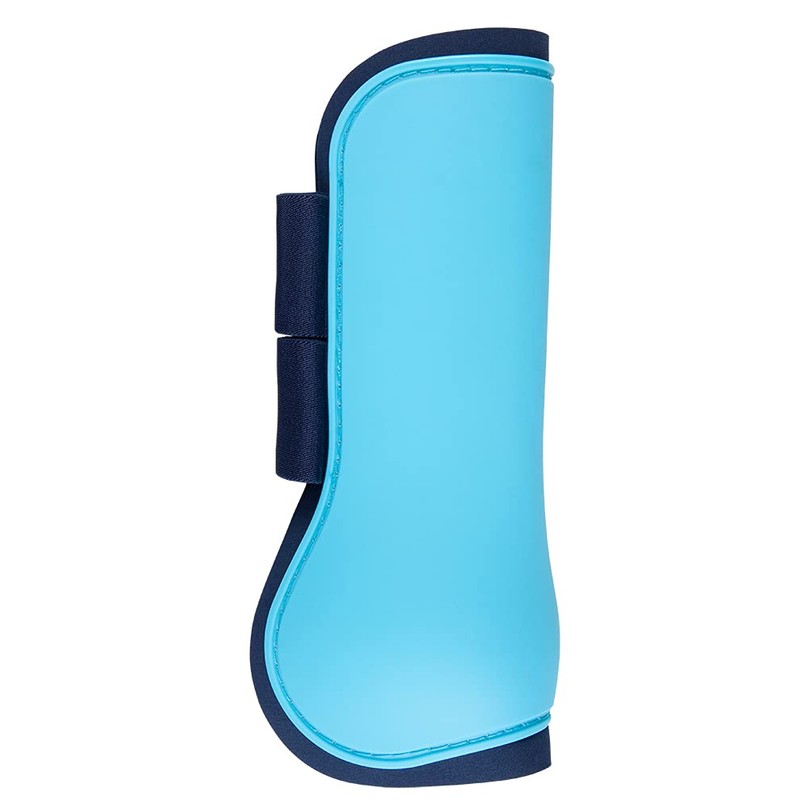 PFIFF 101410 Gamaschen, Kunststoff Soft-Innenfutter, Hellblau-Dunkelblau Pony