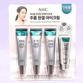 AHC Youth Lasting Eye Cream 35ml x 3 1ml x 10 whitening and wrinkle improvement / AHC 유스래스팅 아이크림 35ml x 3개 1ml x 10개 미백 주름개선