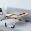 ZHU CHUANG Multifunctional Lap Desk Breakfast Serving Bed Tray Sofa
