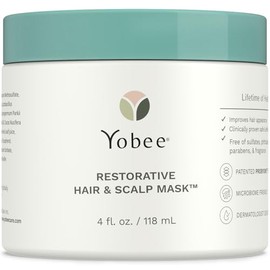 Yobee Mascarilla reparadora para el cuero cabelludo - Mascarilla capilar para el tratamiento del cuero cabelludo seco - Extractos probióticos, miel