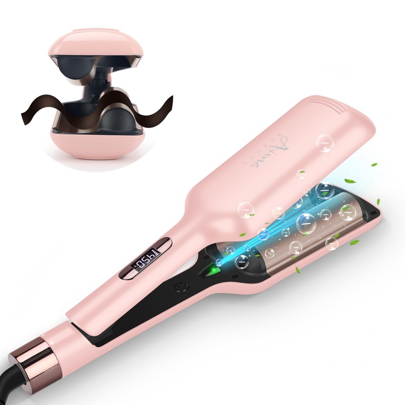 32mm (1.25") Aima Beauty Mermaid Hair Waver,Anti-Scald Wave Curling Iron