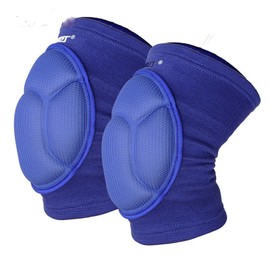 ONOGAL Shock Resistant Elastic Sports Knee Pads Blue 4533az