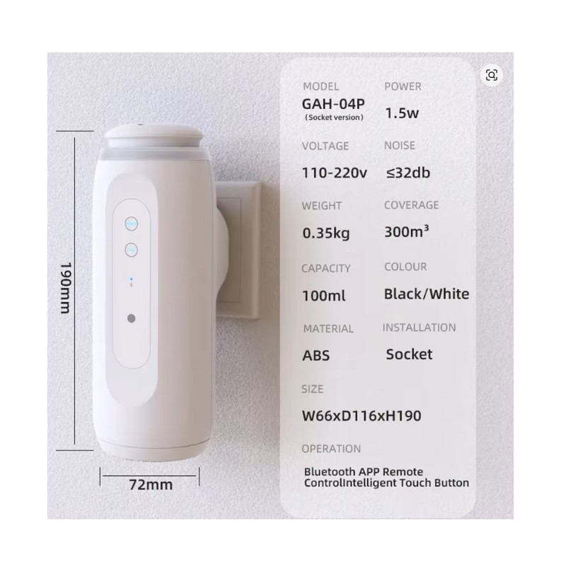 Toolzia Waterless Essential Oil Diffuser - Portable Aromatherapy Diffuser