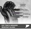 Benchmark 745 High Performance Cut Resistant Gloves, Comfort Fit, Extra