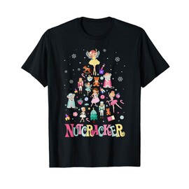 Christmas Nutcracker Squad Ballet Dance Matching Family Xmas T-Shirt
