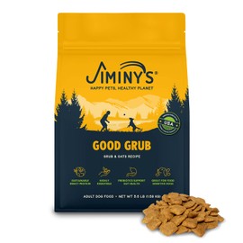 Jiminy's Good Grub Dry Dog Food, Hypoallergenic, Sensitive Stomach, 3.5lb Bag (Pack of 1)