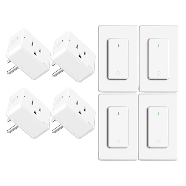 Remote Control Outlet,Greencycle Wireless Remote Control Outlet Plug,On/Off Light Switch