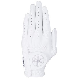 LEZAX Men's L.N.JAYA Golf Glove Left Hand, White, 8.7 inches (22 cm) LNGL-0404