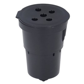 Reusable K Cups, Refillable Coffee Filter Coffee Pod Filled Capsule Coffee Capsule Cups(Black)